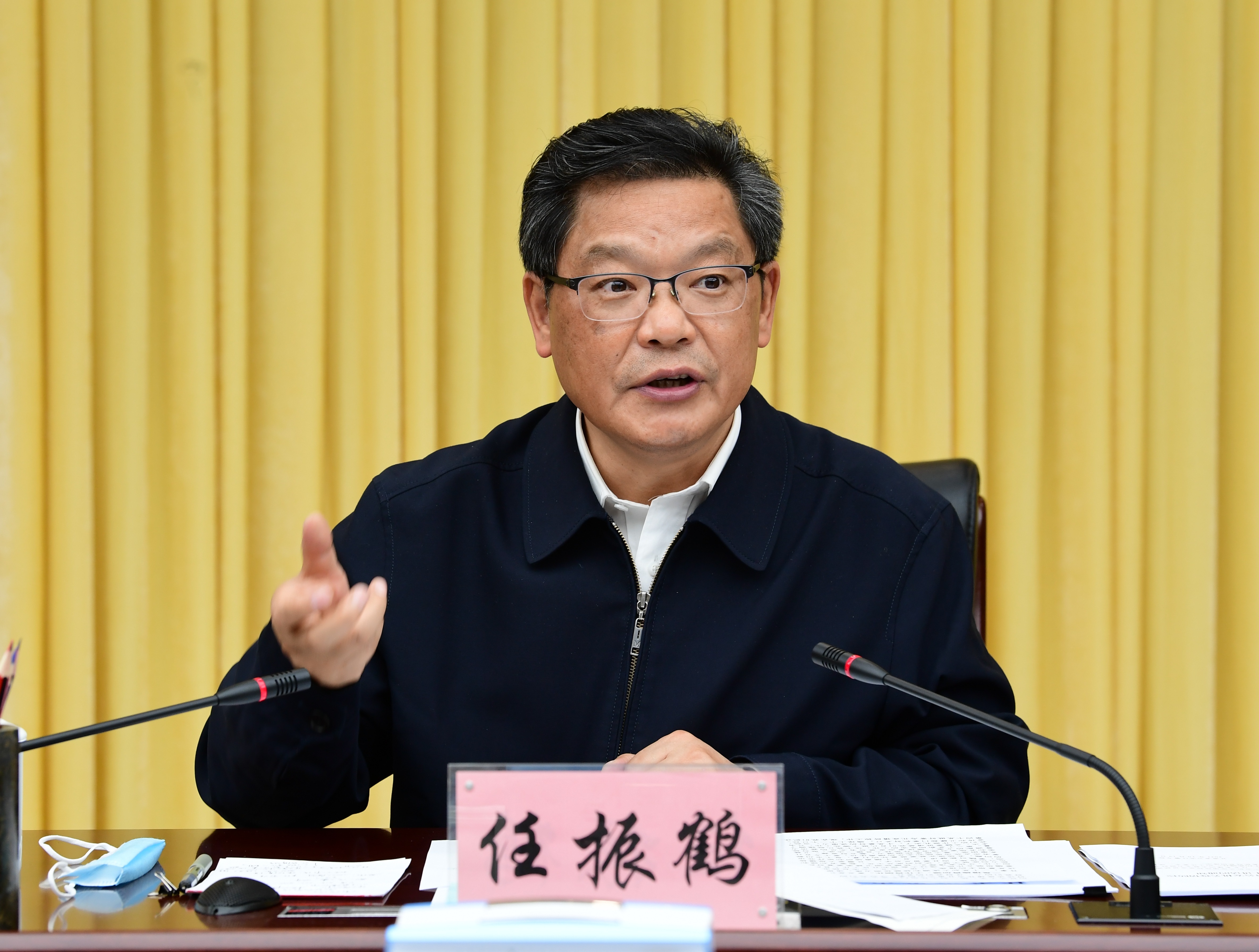 甘肃机构编制网——任振鹤主持召开省疫情联防联控领导小组"一办十一